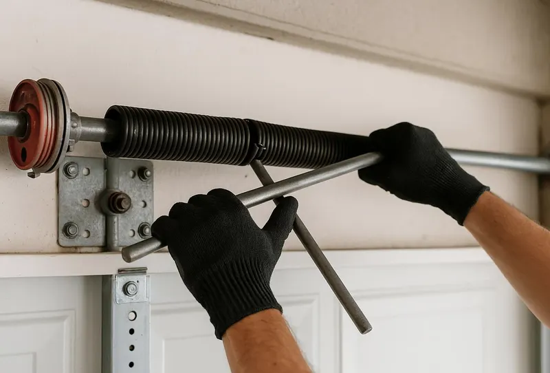 Garage Door Spring Repair in Longboat Key